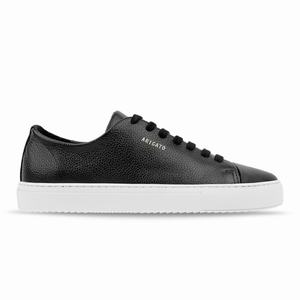 Billiga Axel Arigato Cap Toe Sneakers Herr Svarta P N tet Axel